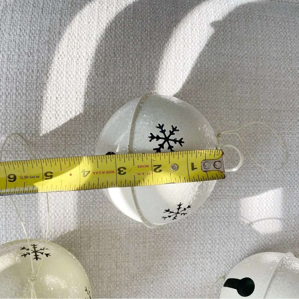 Crate & Barrel Metal Large Christmas Ornaments